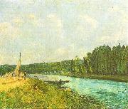 Alfred Sisley Die Ufer der Oise china oil painting artist